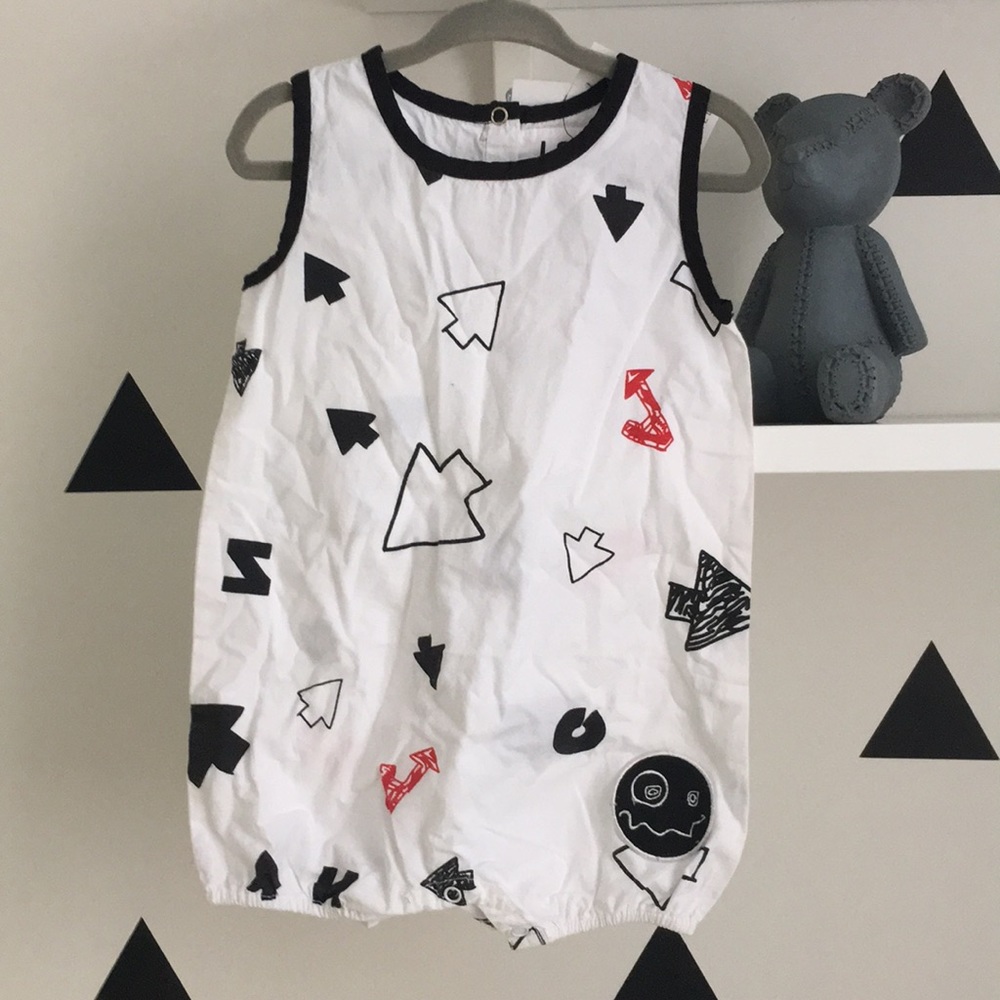 Loud Apparel Organic Cotton Romper One Piece